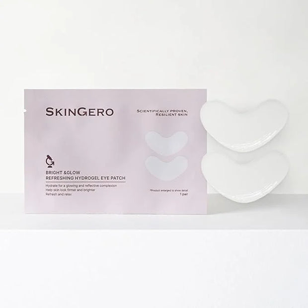 BRIGHT & GLOW REFRESHING HYDROGEL EYE PATCH (1 pair) - Product Image