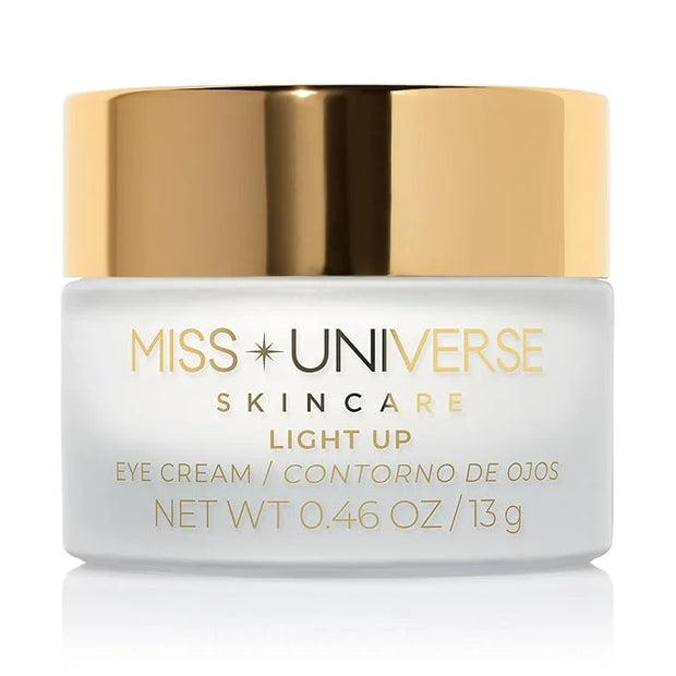 Light Up Eye Cream .46 oz, Firming Under Eye Cream for Dark Circles and Puffiness, Under Eye Brightener Face Cream for Wom...