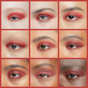 IS'MINE Single Eyeshadow Powder Palette, Matte Red, High Pigment, Longwear Eye Makeup for Day & Night - Product Image