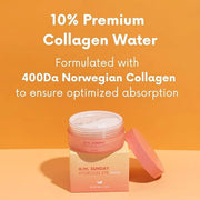 KOCOSTAR Hydrogel Eye Patches with Low Molecular Weight Norwegian Bio-Collagen, Reduces Dark Circles and Wrinkles, Under E...