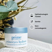 PrimeEyes Hydrate Under Eye Cream for Mature Women – Hydrating Eye Cream for Dark Circles and Wrinkle Repair – Soft, Glowi...