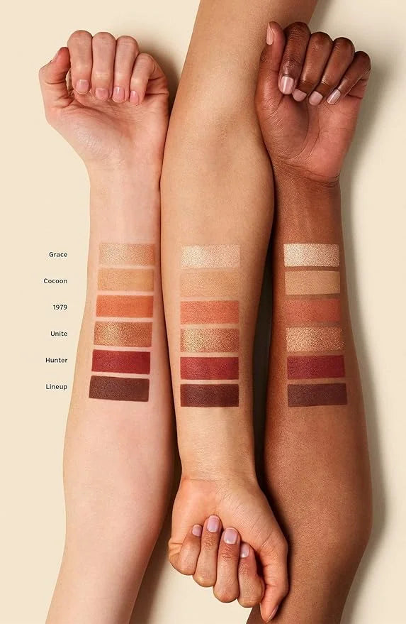 ILIA - The Necessary Eyeshadow Palette | Cruelty-Free, Vegan, Talc-Free, Matte, Satin + Metallic Highly Pigemented + Blend...