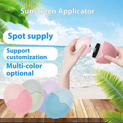 Sunscreen Applicator - Single Blue - BPA-Free Refillable Roll on Sponge Sunscreen, Suncream & Lotion Applicator For Kids, ...