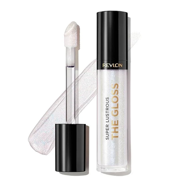 Revlon Super Lustrous Lip Gloss, Non-Sticky, Hydrating, High Shine Finish, 304 Frost Queen, 0.13 oz - Product Image