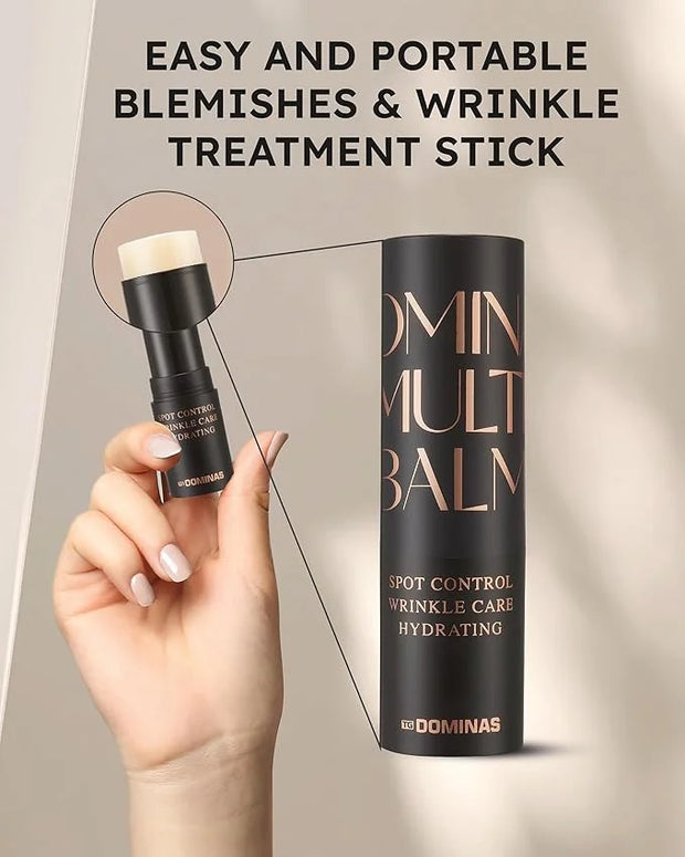 Korean Multi Balms Stick (Pack of 2/0.24 oz*2) Facial Moisturizer, Lip Balm, Eye Cream, Neck Cream for Wrinkles/Fine Lines...