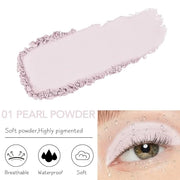Monochrome Matte Eyeshadow Makeup Palette, Highly Pigmented Light Nude Eyeshadow Palette, Matte Pressed Powder Eye shadow ...