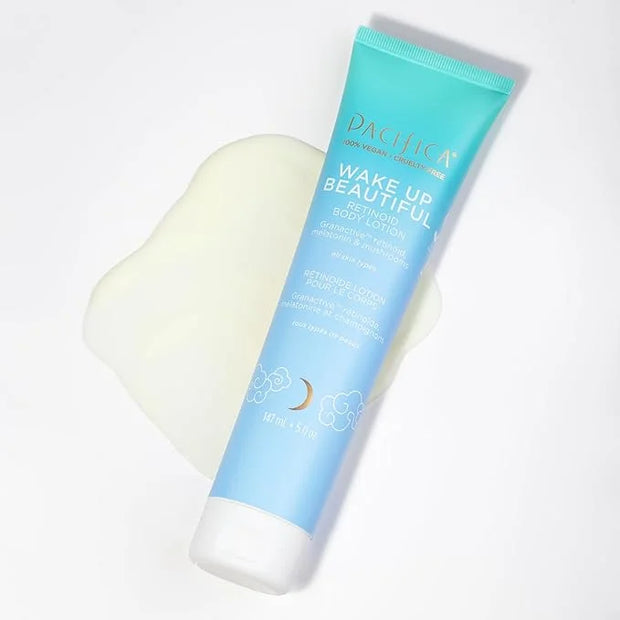 Pacifica Body Lotion Retinol Cream -Wake Up Beautiful Retinoid Renewing for Skin Elasticity Hydration & Plumpness - for An...