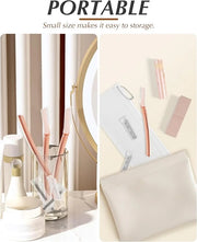 Dermaplaning Tool for Face Professional, Facial Razors for Women Face with 20 Blade Refills, Eyebrow Razor for Women and M...