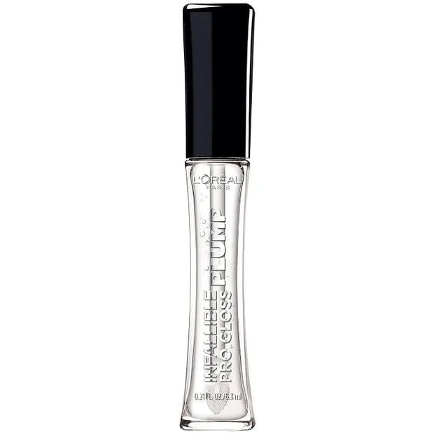 L'Oreal Paris Infallible Pro Gloss Plump Lip Gloss with Hyaluronic Acid, Long Lasting Plumping Shine, Lips Look Instantly ...