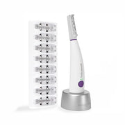 Michael Todd Beauty Sonicsmooth Dermaplane Razor for Women Face + Eyebrow trimmer Dermaplaning System - Peach Fuzz Remover...