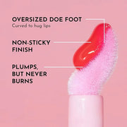 Forget the Filler Lip Plumping Line Smoothing Gloss - Sex Pot - Premium Volumizing Lip Gloss with Natural Ingredients Desi...