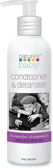 Nature's Baby Conditioner & Detangler - Formulated for Problem and Sensitive Skin - Sulfate Free, No Artificial Fragrances...