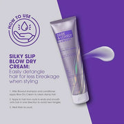 SoftSheen-Carson Interbeauty Dark&Lovely® Heat Protectant&Hair Detangler Moisturizing Blowout Silky Slip Blow Dry Cream wi...