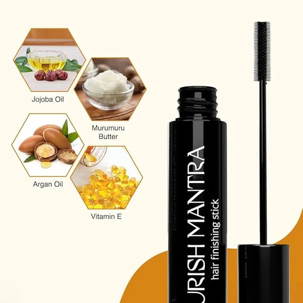 Nourish Mantra Eyebrow Growth Serum 10 ml and Hair Finishing Stick - Product Image