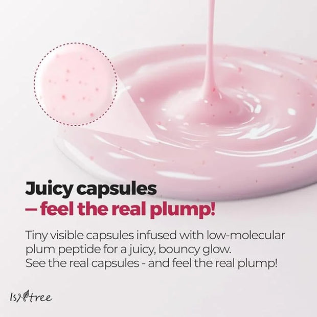 ISNTREE Plum Peptide Booster 2000s 50ml, 1.69 fl oz + Plum Peptide Plumping Gel Mask 30g*4ea - Product Image
