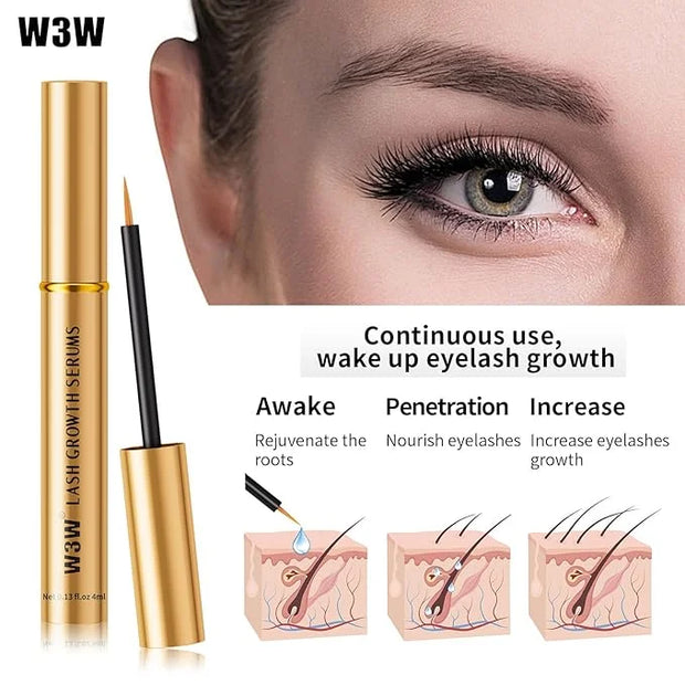 Lash serum, 2025 Upgraded, Rapid Eyelash Growth Serum for Stronger,Healthier Lashes,Eyebrow Growth Serum,Natural Ingredien...