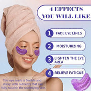 Miniling 28 Pairs Eye Masks, Reduce Wrinkles Under Eye Patches for Puffy Eyes, Dark Circles, Eye Bags, Natural Collagen Ey...