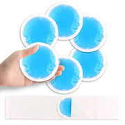 NEWGO Bundle of Cold Gel Eye Mask and Round Ice Pack - Product Image