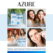 AZURE Hyaluronic & Retinol Anti Aging Under Eye Pads- Moisturizing & Rejuvenating Eye Mask Patches - Reduces Fine Lines, W...