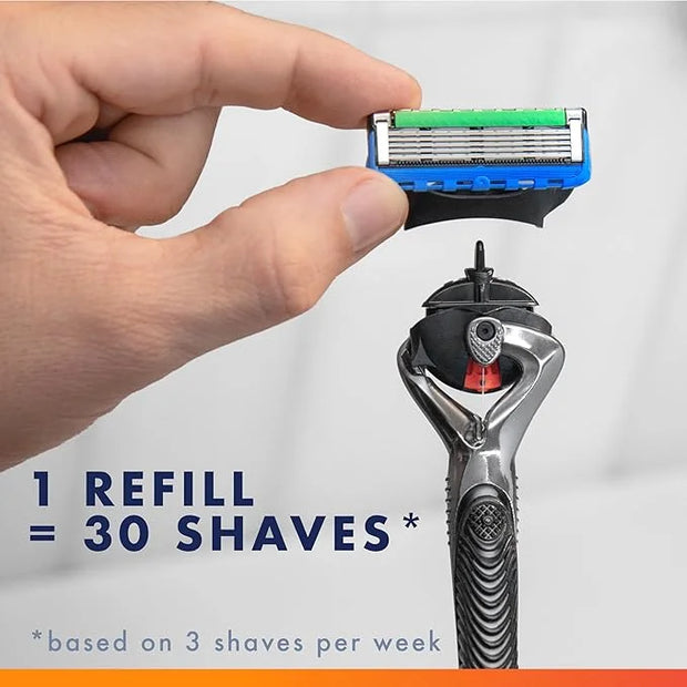 Gillette Fusion ProGlide Razor for Men, Handle + 4 Blade Refills - Product Image