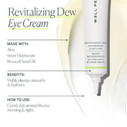 Well People Revitalizing Dew Snow Mushroom Eye Gel-Cream, Gel-based Eye Cream For Moisturizing Undereyes, Targets Fine Lin...