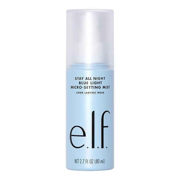 e.l.f. Stay All Day Blue Light Micro-Setting Mist Spray & Skin Refresher For A Matte Finish, Reduces Transmission, 2.7 Fl ...