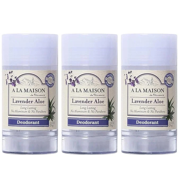 A La Maison de Provence Natural Aluminum-Free Deodorant Traditional French Milled Formula | Long Lasting Safe and Effectiv...