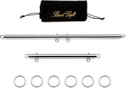2pcs Silver Pilates Spreader Bar Kit Sports Aid - Product Image