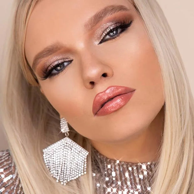 BEAUTYBLVD Diamond Lip Gloss | Iridescent Shades | Long Lasting | High Shine | Non-Sticky | Cruelty Free (Embellish) - Pro...