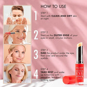 VELAMO ADVANCED Retinol Eye Stick: Retinol Under Eye Cream for Dark Circles and Puffiness with 1% Bakuchiol - Anti Aging B...