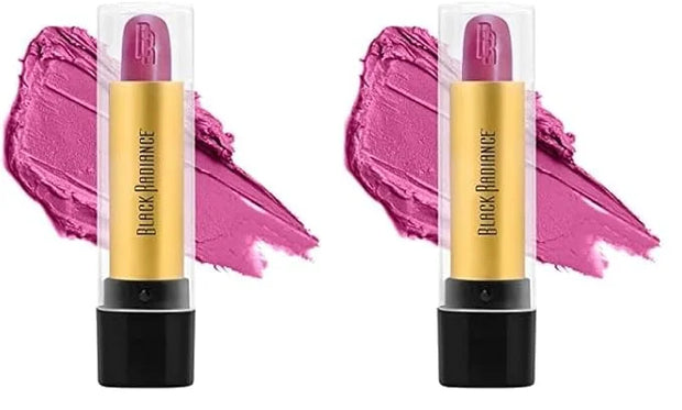 Black Radiance Perfect Tone Lipstick Lip Color, Purple Passion, 0.13 Ounce (Pack of 2) - Product Image