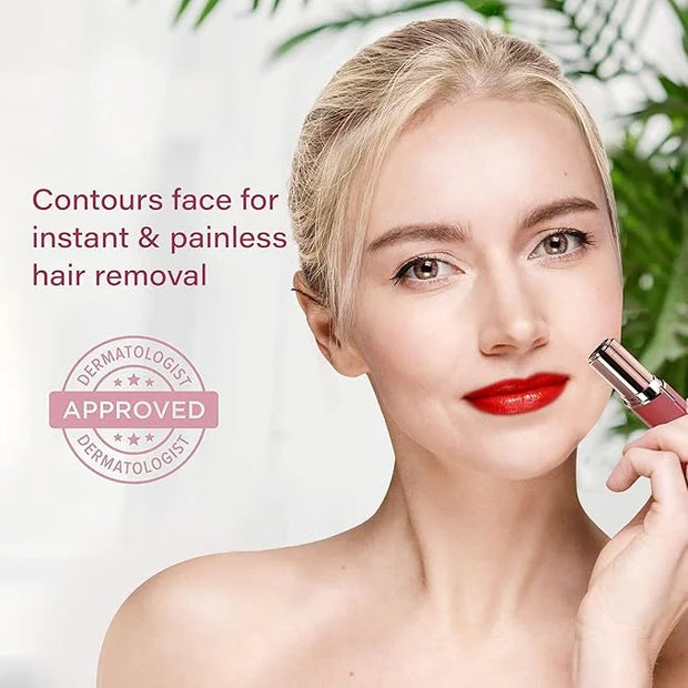 Facial Hair Removal for Women | Electric Razor Device Small Mustache Dermaplaning Remover Tools Tweezers Epilator Trimmer ...