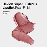 Revlon Super Lustrous Lipstick, Creamy Formula For Soft, Fuller-Looking Lips, Moisturized Feel, 030 Pink Pearl, 0.15 oz - ...