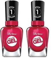Sally Hansen Miracle Gel Nail Polish, Shade Bordeaux Glow 469 (Packaging May Vary) (Pack of 2) - Product Image
