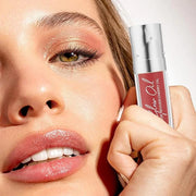 Hydrating Lip Glow Oil Long-Lasting Nourishing Lip Gloss Moisturizing Non-Sticky Plumping Lip Stain Tinted Cherry Oil Lip ...