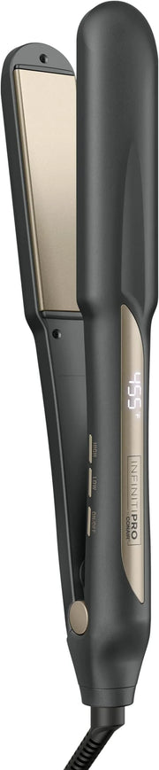 INFINITIPRO BY CONAIR Tourmaline Ceramic Flat Iron, 1 1/4-inch Digital Hair Straightener - Product Image