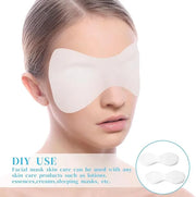 200 Sheets Disposable Eye Mask Paper, Natural Silk Eye Cover for Facial Spa Eye Care Patches Paper DIY Eye Covers Disposab...