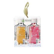 Hempz Sweet Duo Candy Cane Lane (2.25 Oz) & Vanilla Frost Mountain (2.25 Oz) Body Moisturizer Holiday Gift Set - Mini Holi...