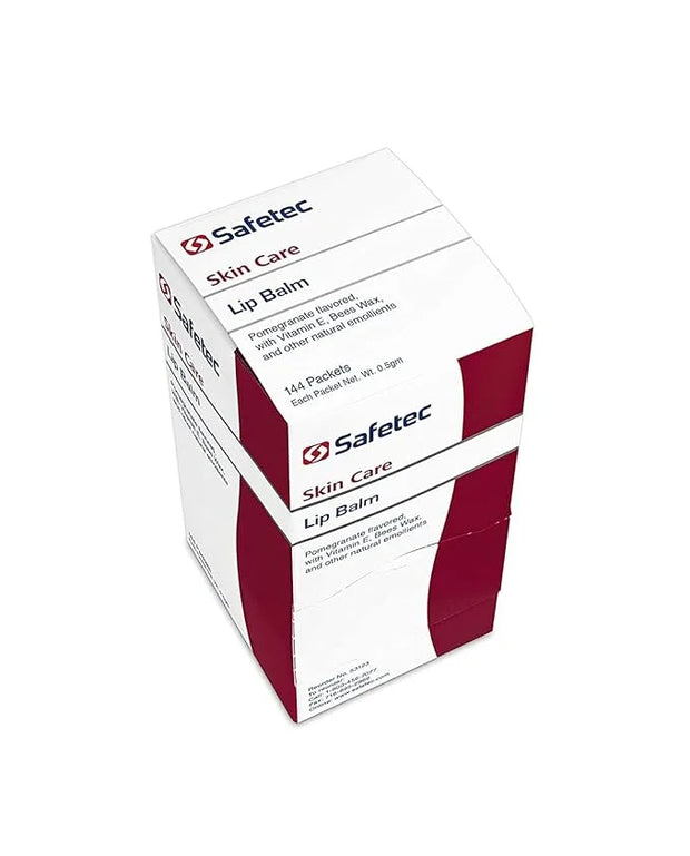 Safetec Lip Balm 53123 Pomegranate Flavored,