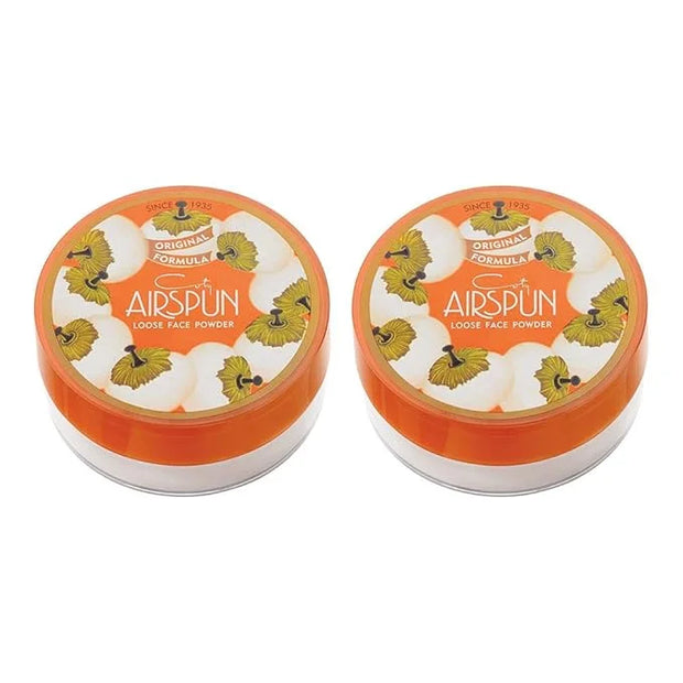 Coty Airspun Loose Face Powder, Translucent, Pack of 2 - Product Image