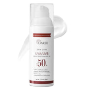 UV Clear Face Sunscreen, SPF 50 Oil Free Sunscreen with Zinc Oxide, Sensitive-Skin Tested and Lightweight, Silky Sunscreen...
