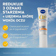 NIVEA Q10 plusC Anti-Wrinkle + Energy Eye Cream 1er Pack (1 x 15 ml) - Product Image