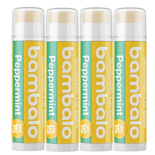 4-Pack Peppermint SPF 15 Lip Balm