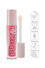 Plump-Up Extra Hydrating Plumping Gloss | Cotton Candy | 203 | Light Pink | Instant Plumping Effect | Hydrating Effect wit...