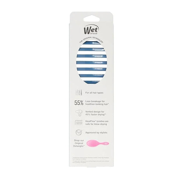 Wet Brush Speed Dry Hair Brush, Elemental Blue, Vented Design & Soft HeatFlex Bristles, Blow Dry Safe, Ergonomic Handle Ma...