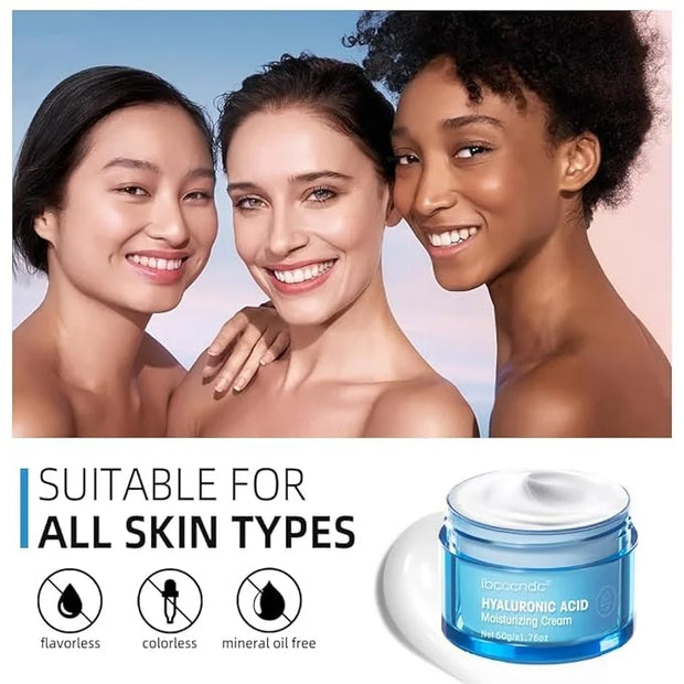Hydro Boost Hyaluronic Acid Moisturizing Cream, Oil-Free,Face Moisturizer Exclusive For Dry Skin,Long lasting Hydro Boost ...