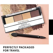 COVERGIRL Trunaked Quad Eyeshadow Palette, Jetsetter, Jetsetter, 0.06 Ounce - Product Image