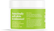 ASUTRA Dead Sea Salt Essential Oil Body Scrub Exfoliator (Uplifting Lemongrass)), 16 oz - Ultra Hydrating, Gentle, & Moist...