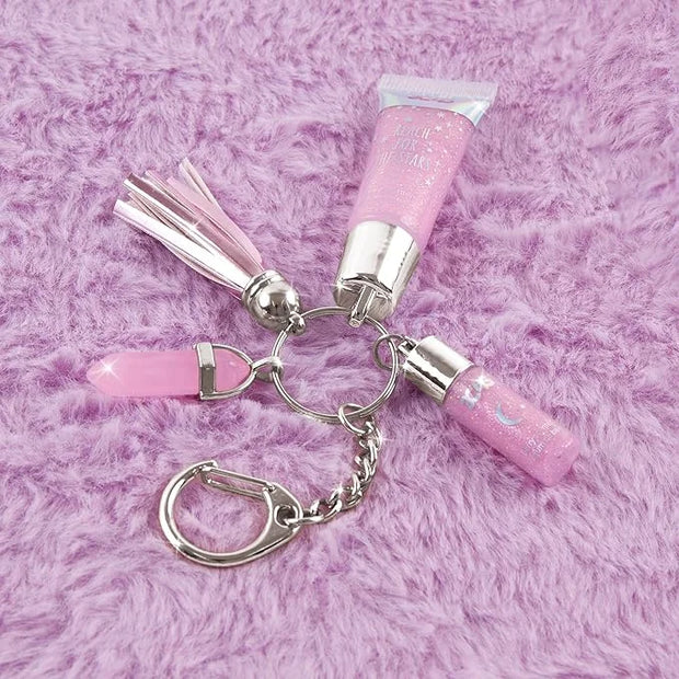 3C4G Celestial Keychain Lip Gloss, Berry Flavor, Lovely Lavender Tint with a Shimmery Finish, for Ages 8 and up by Make It...