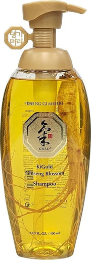 Daeng Gi Meo Ri - Ki Gold Ginseng Blossom Hair Set, Shampoo 13.5FL OZ/400ml and Treatment 13.5FL OZ/400ml - Product Image